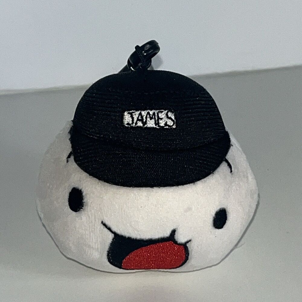 UCC The Odd 1s Out Mini-Plooosh Heads James Hat Keychain